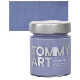 Tommy Art Mineral Paint - Lavender, 140 ml jar and swatch