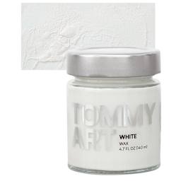 Tommy Art DIY System - White Wax, 140 ml jar and swatch