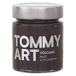 Tommy Art Paste - Front view of 140 ml Volcano Jar