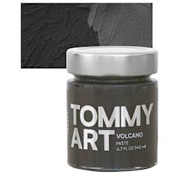 Tommy Art DIY System - Volcano Paste, 140 ml jar and swatch