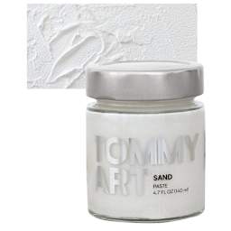 Tommy Art DIY System - Sand Paste, 140 ml jar and swatch