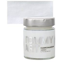 Tommy Art DIY System - Clear Chalkboard Paint, 140 ml jar and swatch