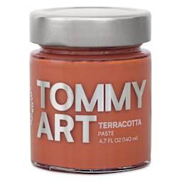 Tommy Art Paste - Front view of 140 ml Terra Cotta Jar