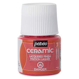 Pebeo Ceramic Paint - Cyclamen, 45 ml