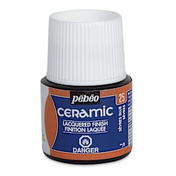 Pebeo Ceramic Paint - Sevres Blue, 45 ml