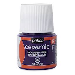 Pebeo Ceramic Paint - Purple, 45 ml