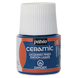 Pebeo Ceramic Paint - Lavender, 45 ml