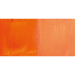 Pebeo Mat Pub Paint - Fluorescent Orange swatch