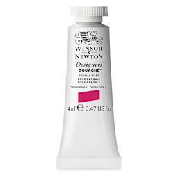 Winsor & Newton Designers Gouache - Bengal Rose, 14 ml tube
