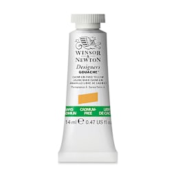 Winsor & Newton Designers Gouache - Cadmium-Free Yellow, 14 ml tube