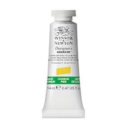 Winsor & Newton Designers Gouache - Cadmium-Free Yellow Pale, 14 ml tube