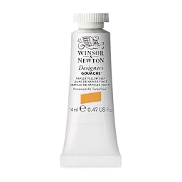 Winsor & Newton Designers Gouache - Naples Yellow Deep, 14 ml tube
