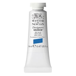 Winsor & Newton Designers Gouache - Sky Blue, 14 ml tube