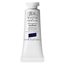 Winsor & Newton Designers Gouache - Prussian Blue, 14 ml tube