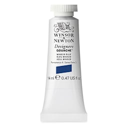Winsor & Newton Designers Gouache - Winsor Blue, 14 ml tube