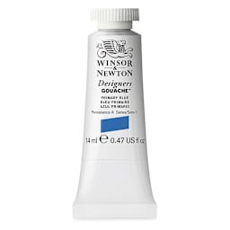 Winsor & Newton Designers Gouache - Primary Blue, 14 ml tube