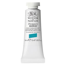 Winsor & Newton Designers Gouache - Cobalt Turquoise Light, 14 ml tube