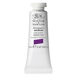 Winsor & Newton Designers Gouache - Light Purple, 14 ml tube