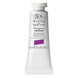 Winsor & Newton Designers Gouache - Brilliant Violet, 14 ml tube