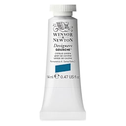 Winsor & Newton Designers Gouache - Cyprus Green, 14 ml tube