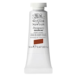 Winsor & Newton Designers Gouache - Burnt Sienna, 14 ml tube