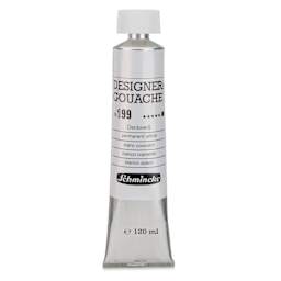 Schmincke Designers Gouache - Opaque White, 120 ml Tube