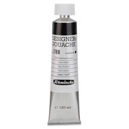 Schmincke Designers Gouache - Ivory Black, 120 ml Tube