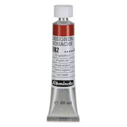 Schmincke Designers Gouache - English Red, 20 ml Tube