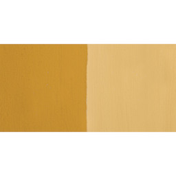Schmincke Designers Gouache - Yellow Ochre, swatch