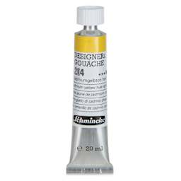 Schmincke Designers Gouache - Cadmium Yellow Hue Light, 20 ml Tube