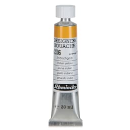 Schmincke Designers Gouache - Indian Yellow, 20 ml Tube