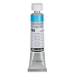 Schmincke Designers Gouache - Light Blue, 20 ml Tube