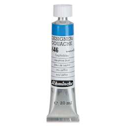 Schmincke Designers Gouache - Sapphire Blue, 20 ml Tube