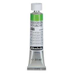 Schmincke Designers Gouache - Permanent Green Light, 20 ml Tube