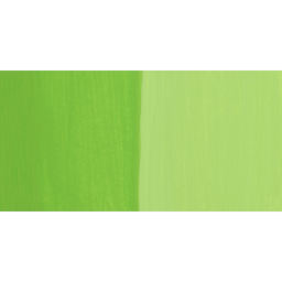 Schmincke Designers Gouache - Permanent Green Light, swatch