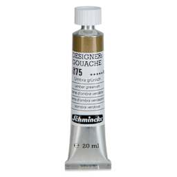 Schmincke Designers Gouache - Umber Greenish, 20 ml Tube