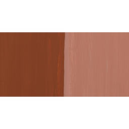 Schmincke Designers Gouache - Burnt Sienna, swatch