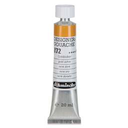 Schmincke Designers Gouache - Gold Ochre, 20 ml Tube