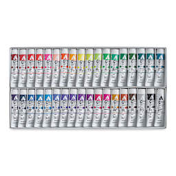 Holbein Acrylic Gouache - Assorted, Set of 36, 20 ml