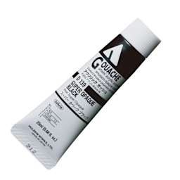 Holbein Acryla Gouache - Super Opaque Black, 20 ml tube
