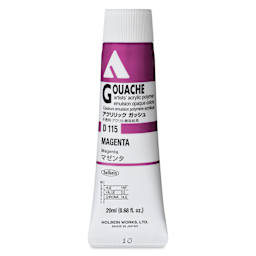 Holbein Acrylic Gouache - Magenta, 20 ml tube