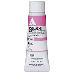 Holbein Acrylic Gouache – Pink, 40 ml tube