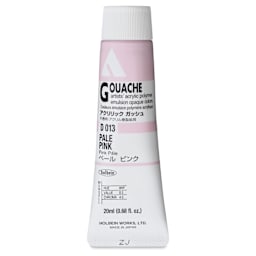 Holbein Acrylic Gouache - Pale Pink, 20 ml tube