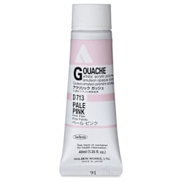Holbein Acrylic Gouache – Pale Pink, 40 ml tube