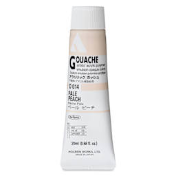 Holbein Acrylic Gouache - Pale Peach, 20 ml tube