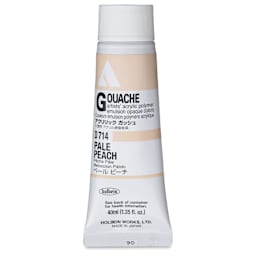Holbein Acrylic Gouache – Pale Peach, 40 ml tube