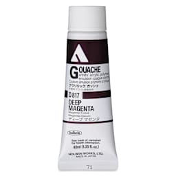 Holbein Acrylic Gouache - Deep Magenta, 40 ml tube