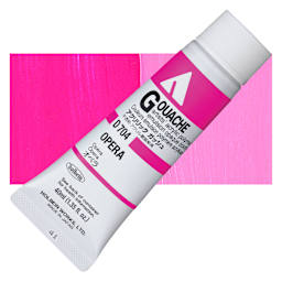 Holbein Acrylic Gouache - Opera, 40 ml tube and swatch