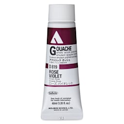 Holbein Acrylic Gouache - Rose Violet, 40 ml tube