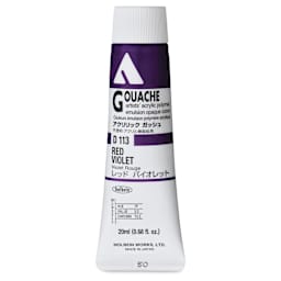 Holbein Acrylic Gouache - Red Violet, 20 ml tube